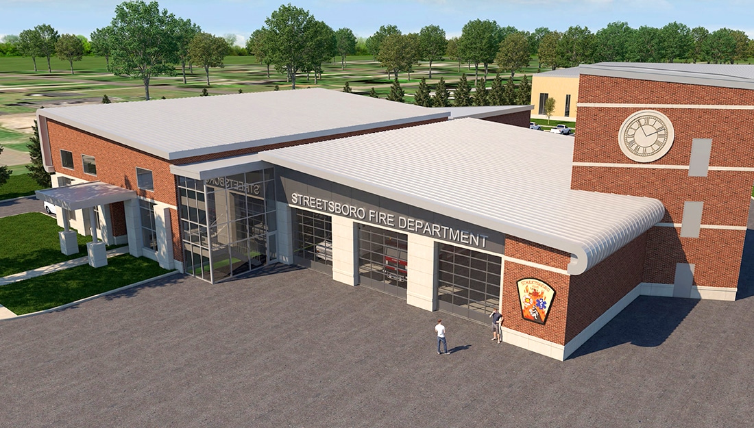 GPD Group A Modern Fire Station in Streetsboro