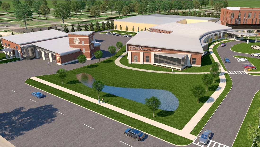 GPD Group A Modern Fire Station in Streetsboro